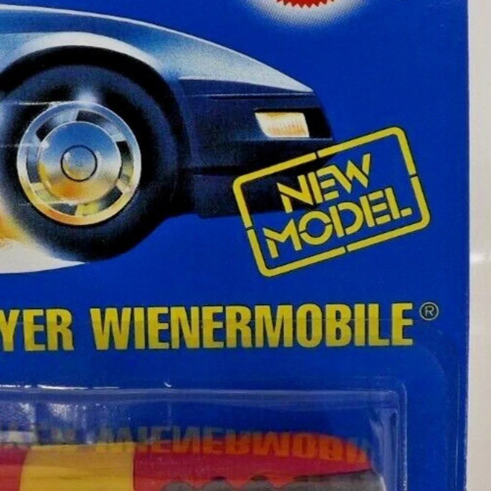 1991 Hot Wheels Blue Card Oscar Mayer Wienermobile Collector NEW MODEL #204 - Picture 7 of 7